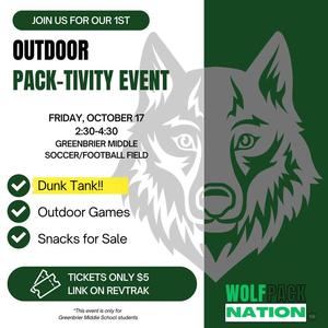 Packtivity Oct 17 right after school