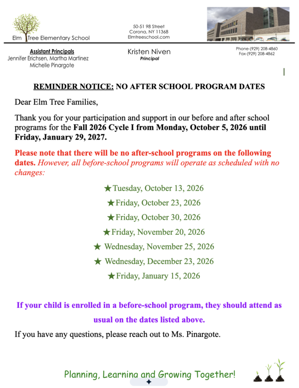English Flyer