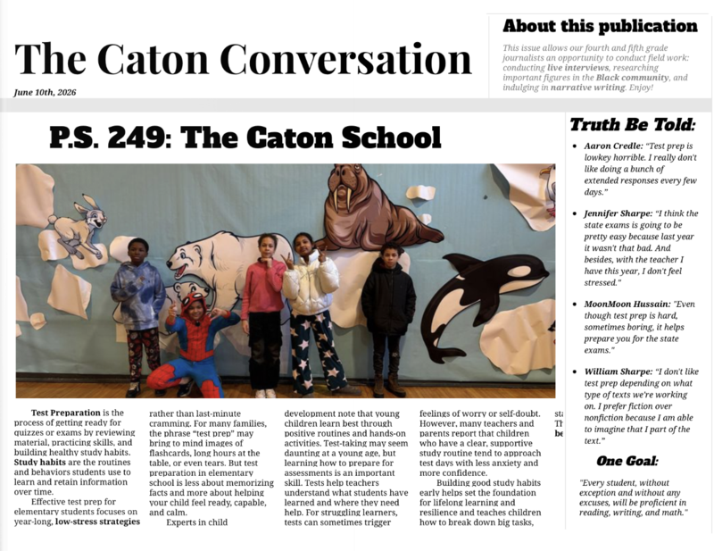 The Caton Conversation!, Second Edition Featured Photo