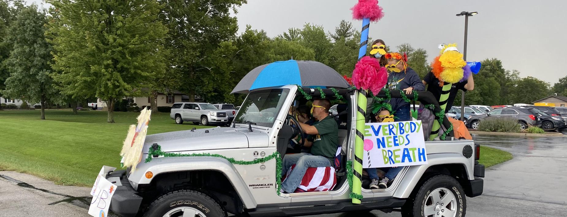 Homecoming parade