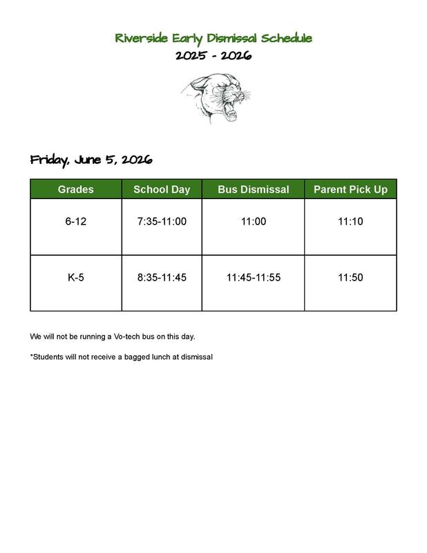 LAST DAY OF SCHOOL EARLY DISMISSAL