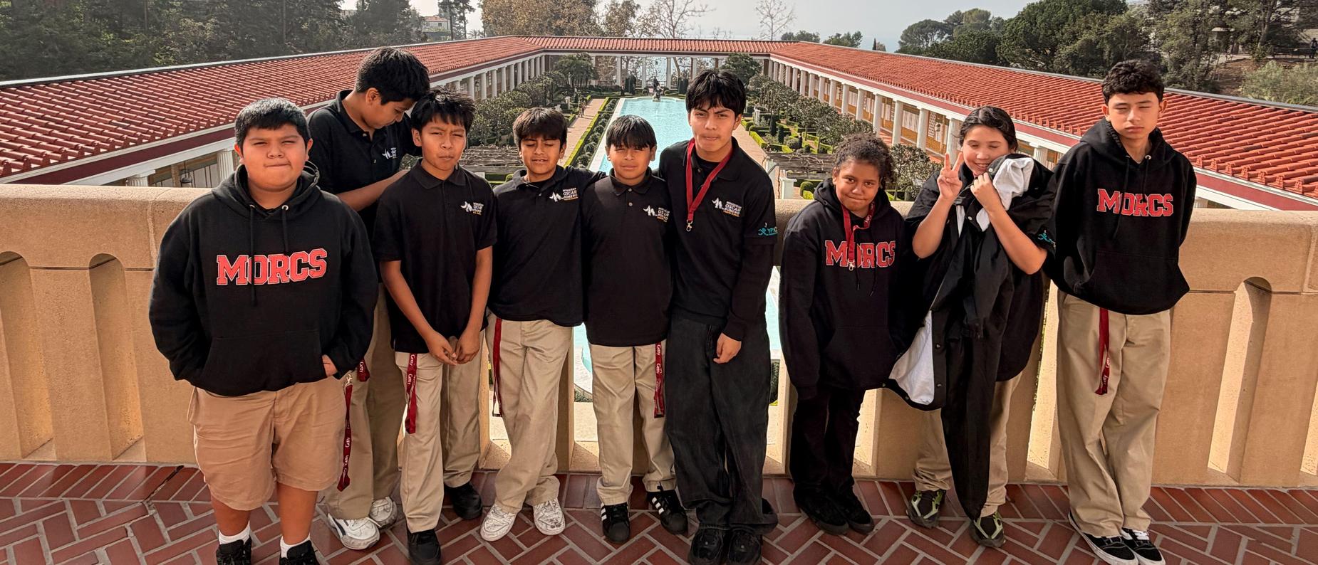 6th Grade field trip to the Getty Villa