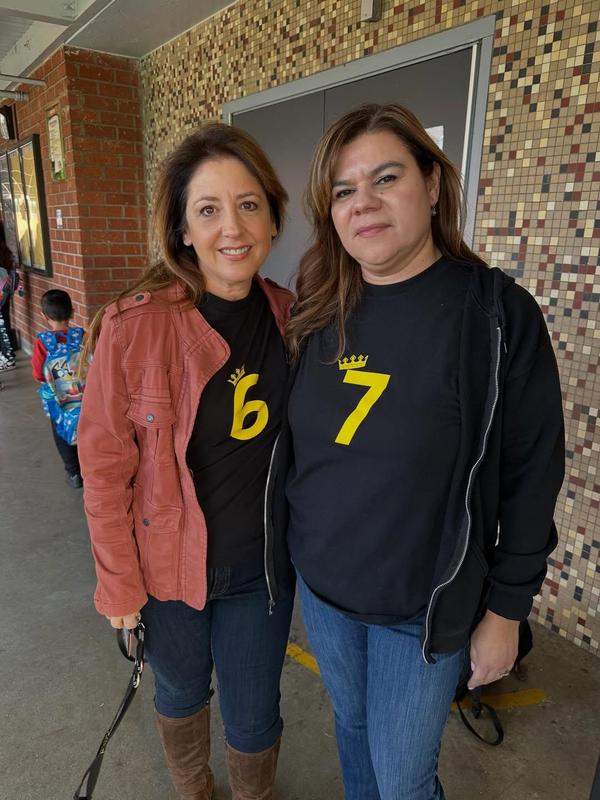 teacher support students in portrait