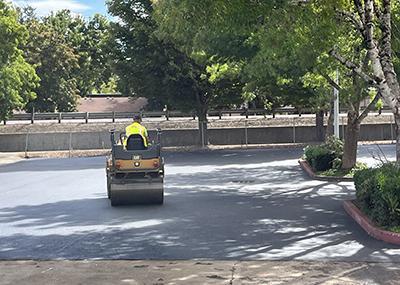 parking lot resurfacing