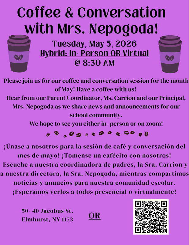 Coffee and Convo Flyer