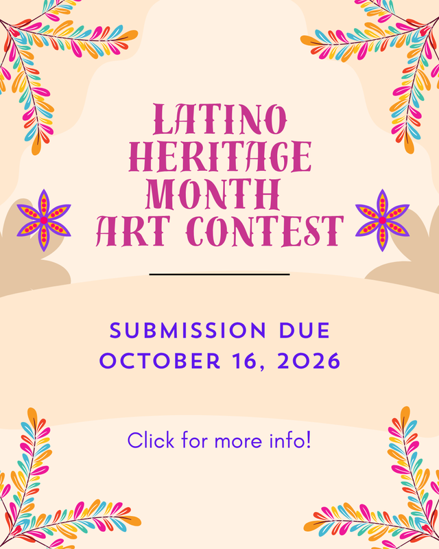 Latino Heritage Month Art Contest