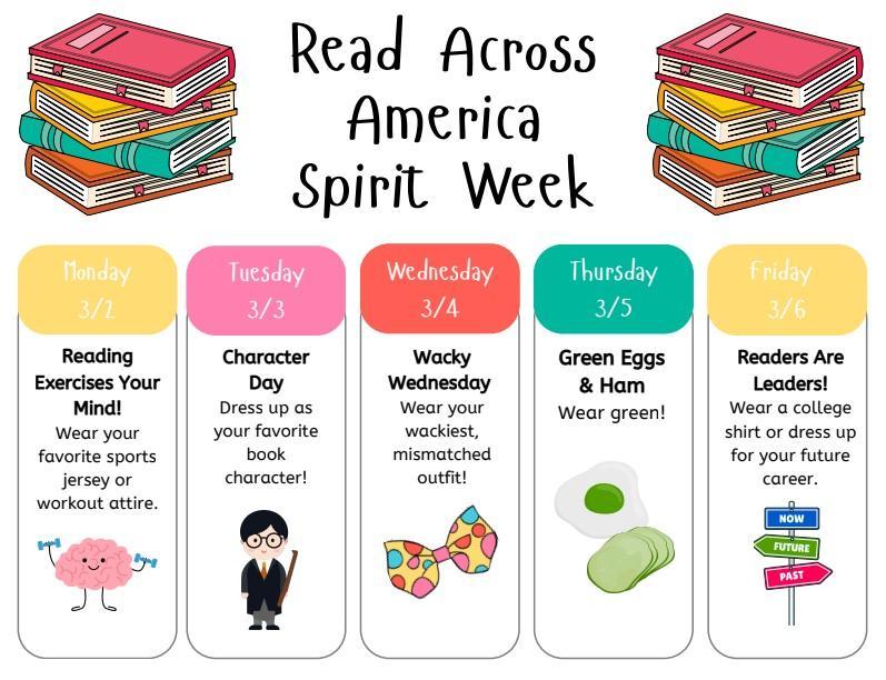 Read Across America Spirit Week