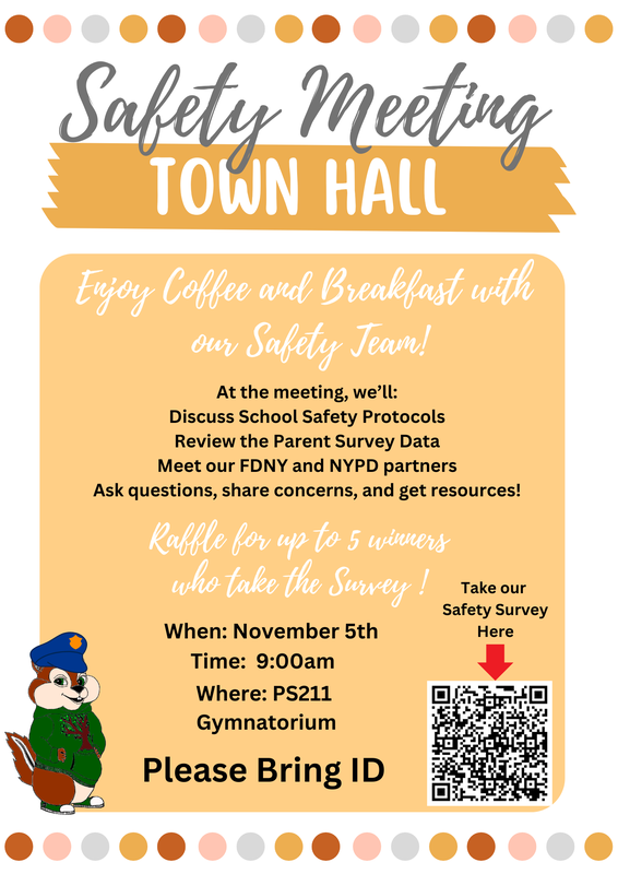 11-5-2025; P.S. 211 November 2025 Town Hall Meeting Flyer (English)