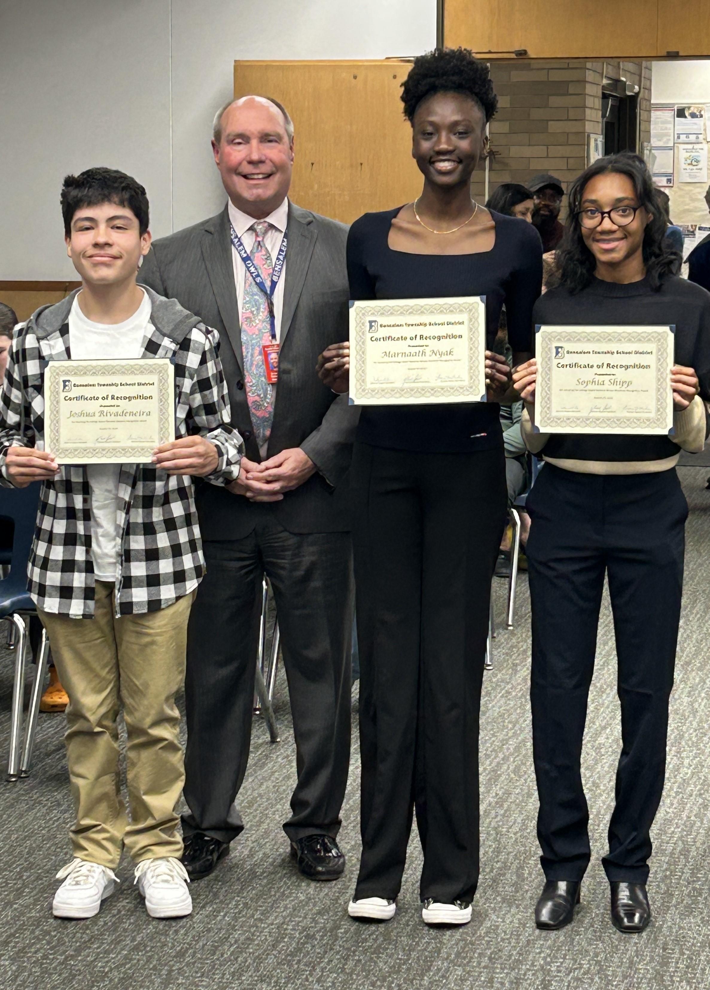 Bensalem HS Students Awarded with Academic Honors from College Board