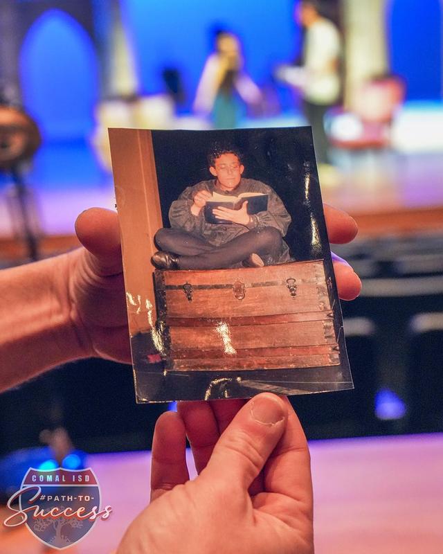 - Old photo of Canyon Lake High School Theatre Teacher Ben Matthews