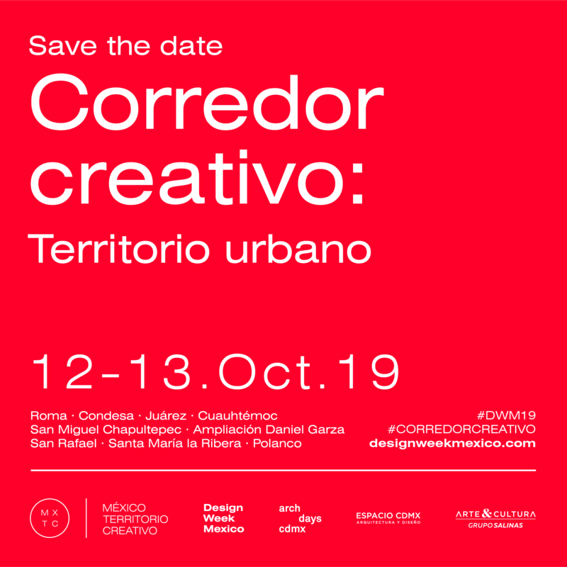 Participamos en el Corredor Creativo: Territorio Urbano del Design Week Mexico Featured Photo