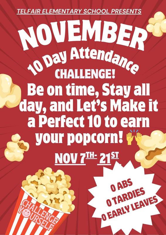 November Attendance Challenge Featured Photo