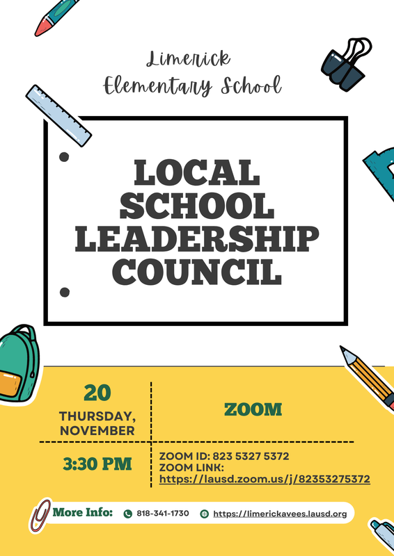 LSLC Flyer in English