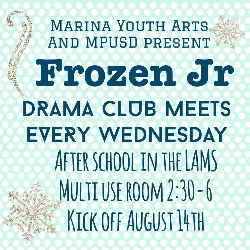 LAMS Drama Club - Frozen Jr. Featured Photo