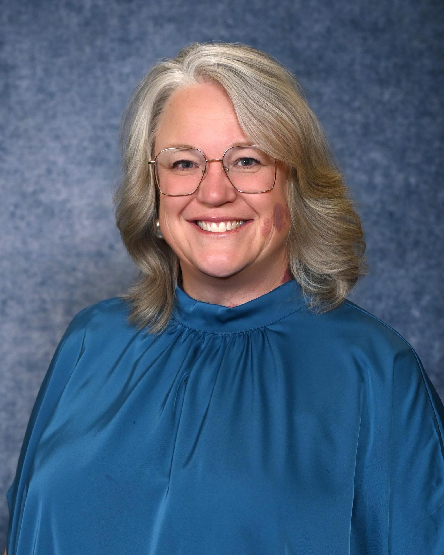 woman smiling
