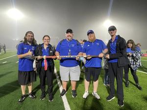 Redwater Dragon Band directors and Guard Coordinator