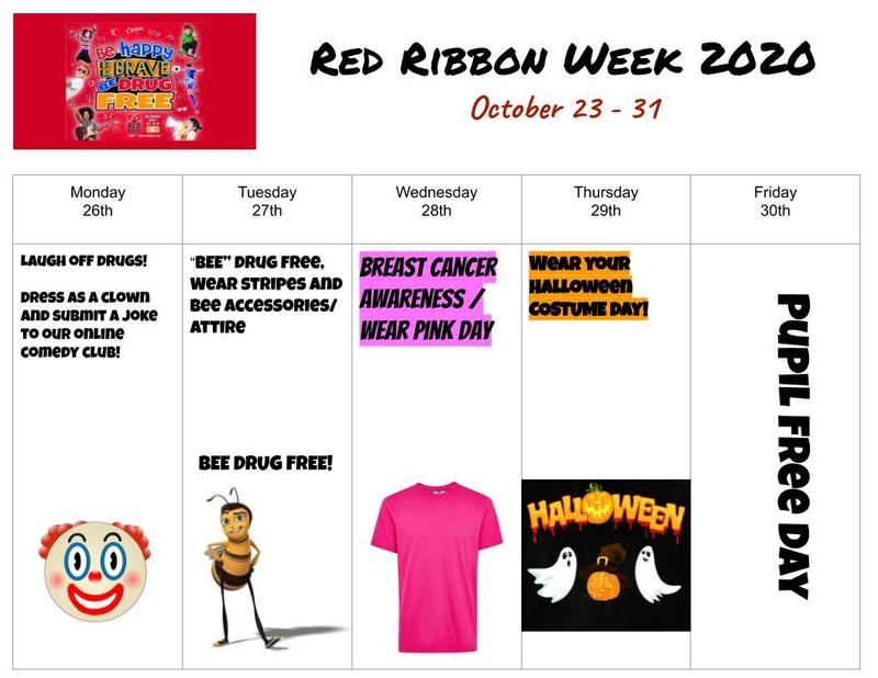 Red Ribbon Spirit Week Featured Photo