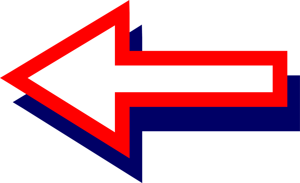an arrow pointing to the left