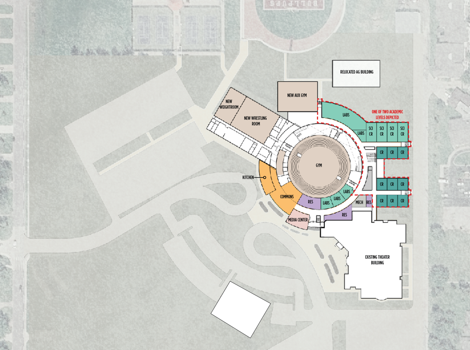 High School Floor Plan Draft