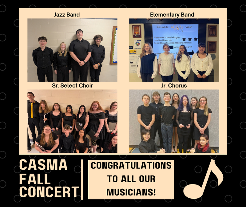 Congratulations Musicians