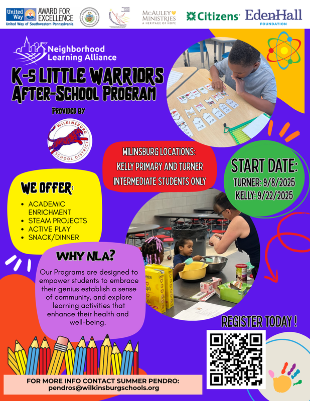 Afterschool Program Flyer in English