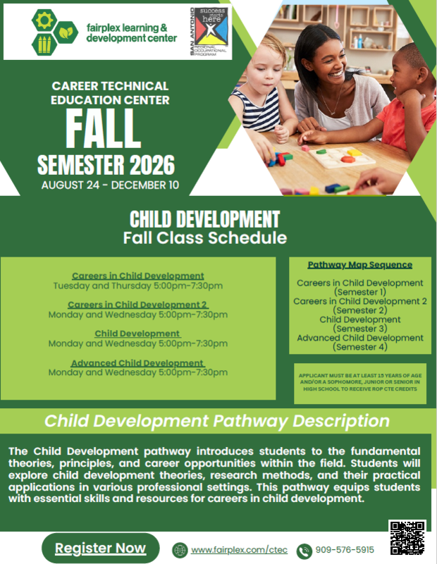 SAROP CHILD DEVELOPMENT POMONA