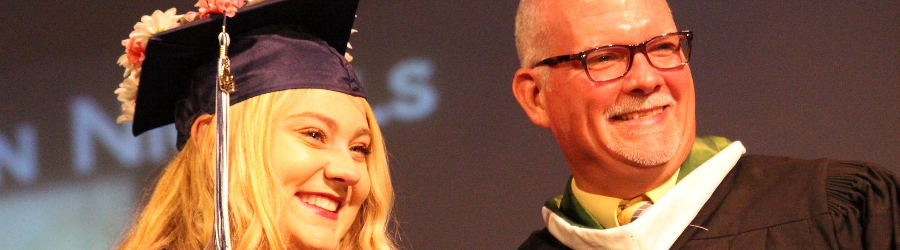 graduates and Mr. Mahoney
