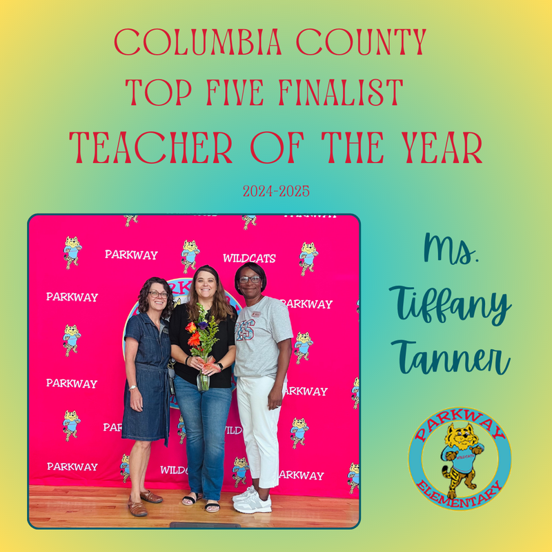 Tiffany Tanner name one of the five finalists for Columbia County teacher of the year