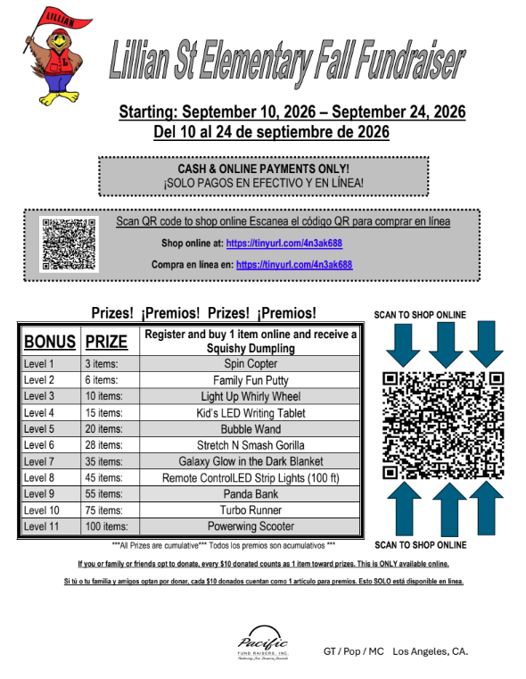 Fall Fundraising Letter