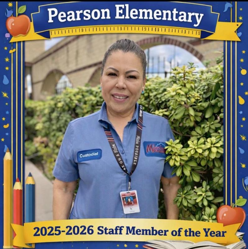 Congratulations to Mrs. Ana Lopez, our 2025–2026 Staff Member of the Year! 🏆
