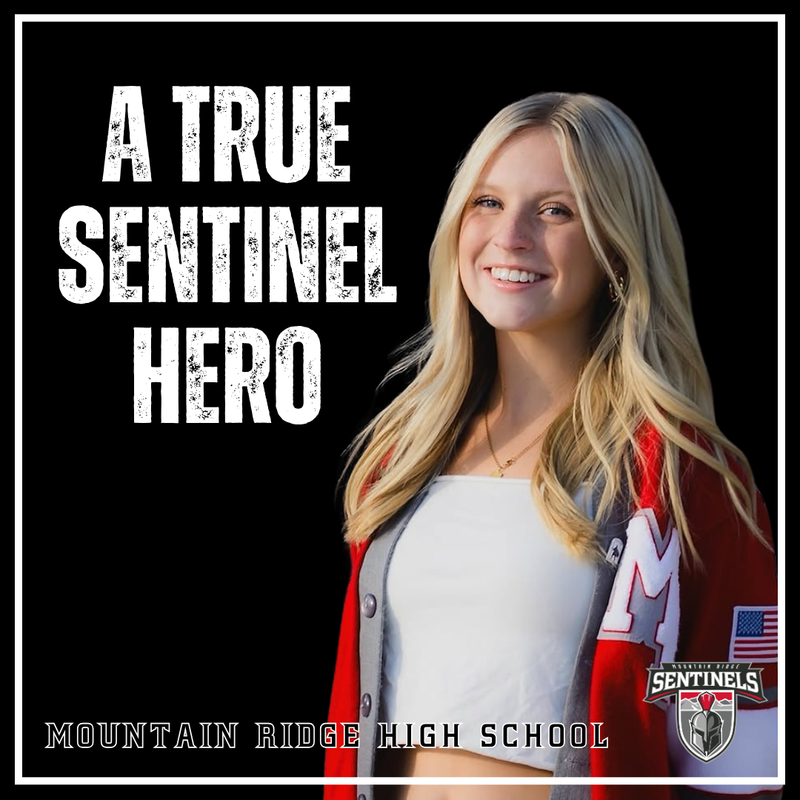 MRHS student Anna Elggren is honored after saving her father's life.