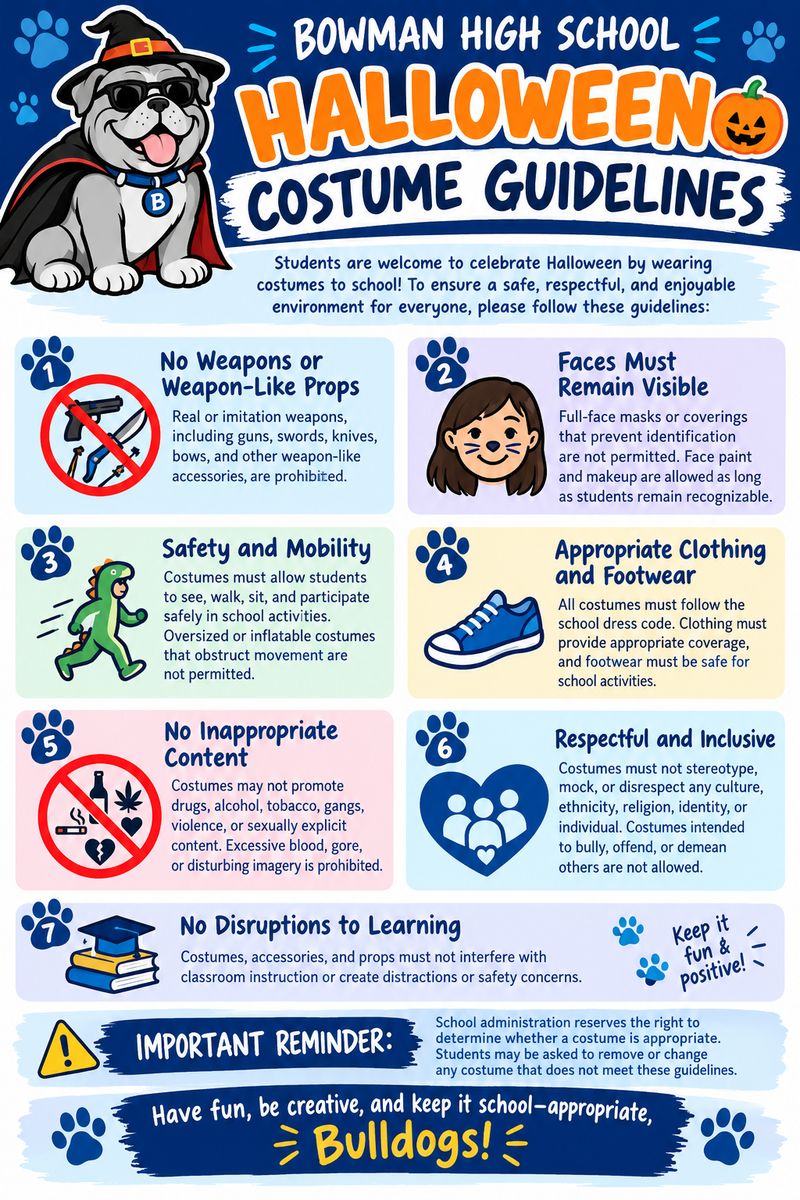 Costume Guidelines