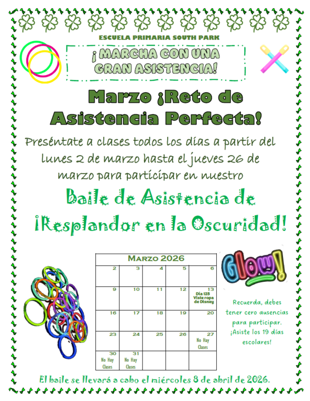 March Attendance Challenge
