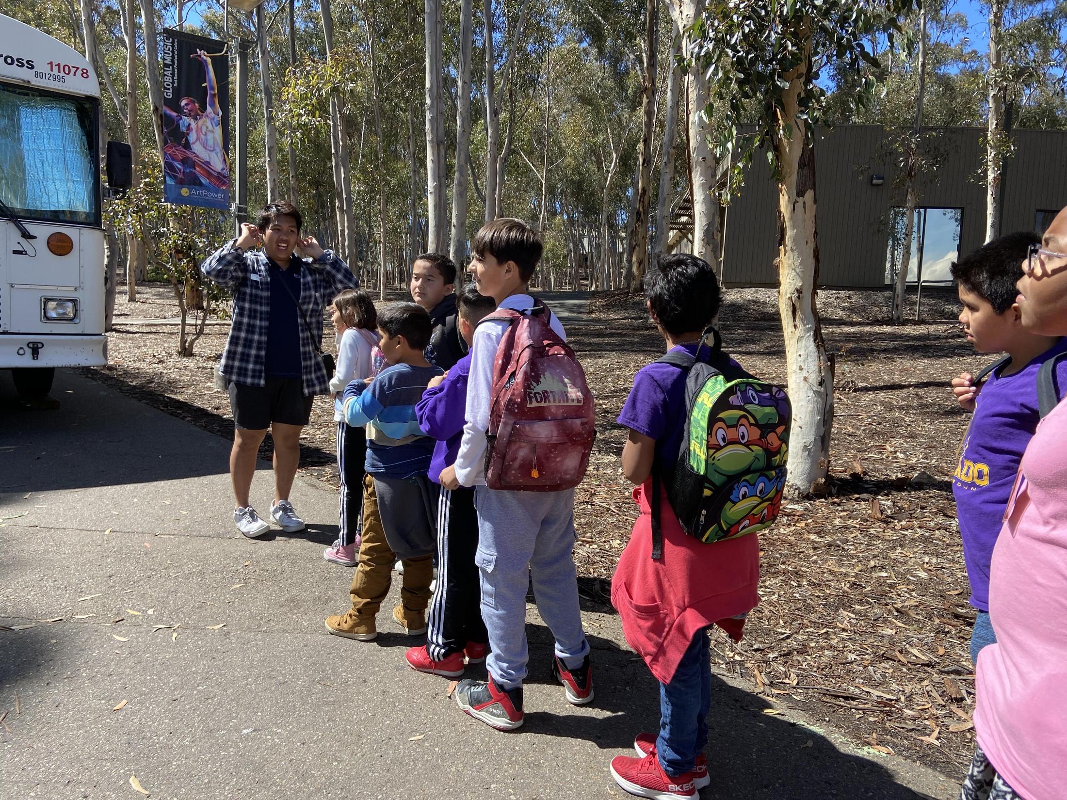 UCSD Field Trip Running Club Machado Elementary School