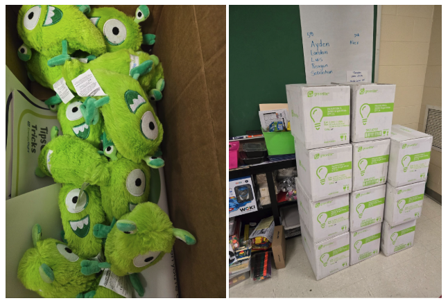 Uplift supplies for student giveaway