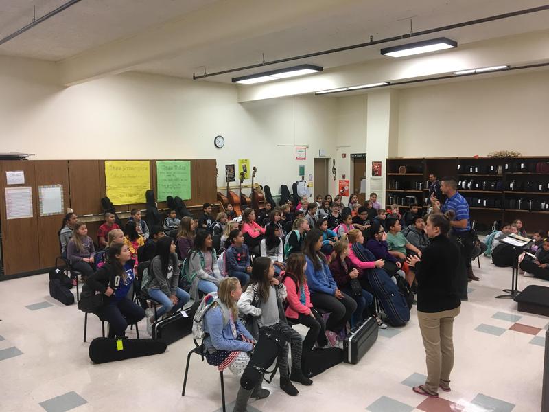 First Day of 5th Grade Orchestra! Thumbnail Image