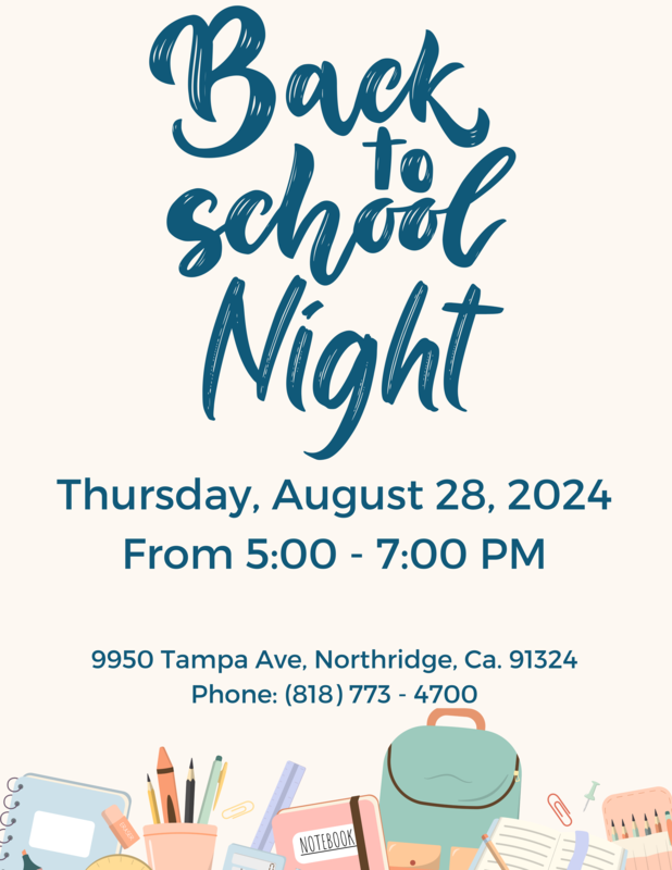 Back to School Night Featured Photo