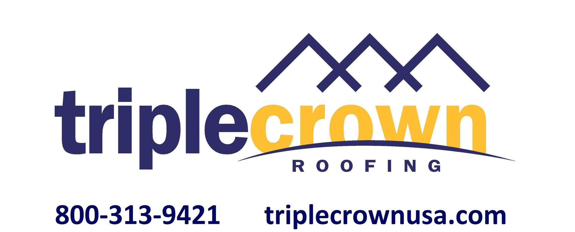 Triple Crown Roofing logo