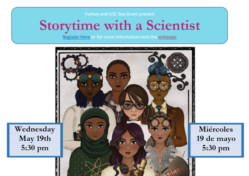 Storytime with A Scientist--May 19th @ 5:30pm Featured Photo
