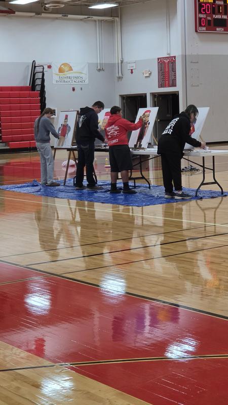 Paint a teacher