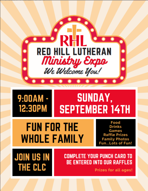 Ministry Expo Sept. 14th