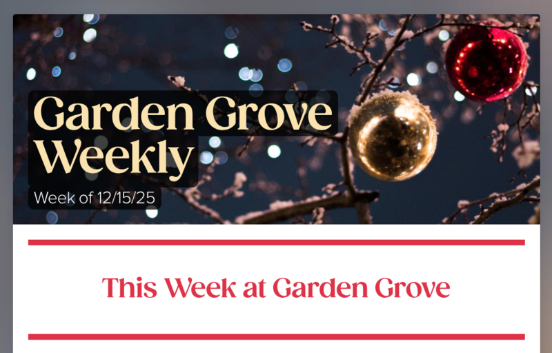 Garden Grove Weekly 12.15.25