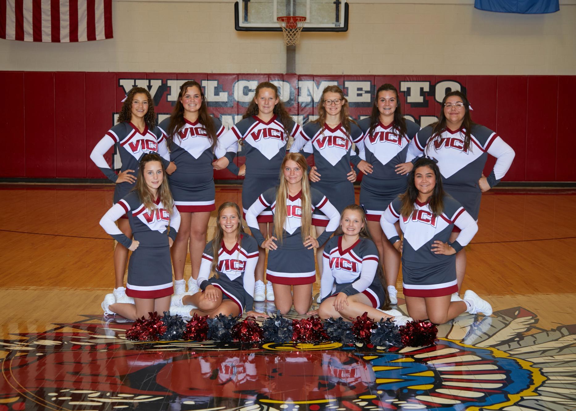 20222023 Vici JH Cheerleaders Cheerleading Vici Public Schools