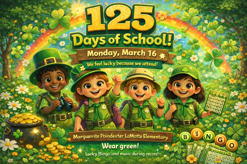 3/16 - 125 Days of School