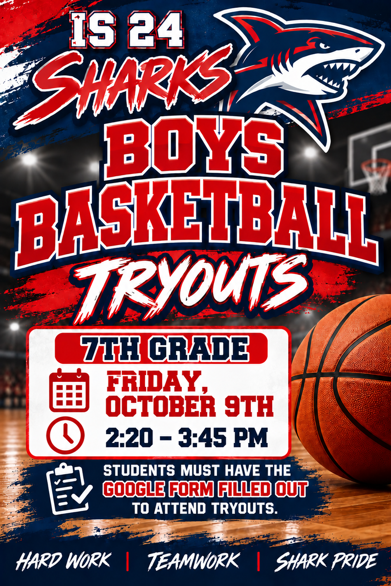 7th Grade Boys Basketball Tryouts