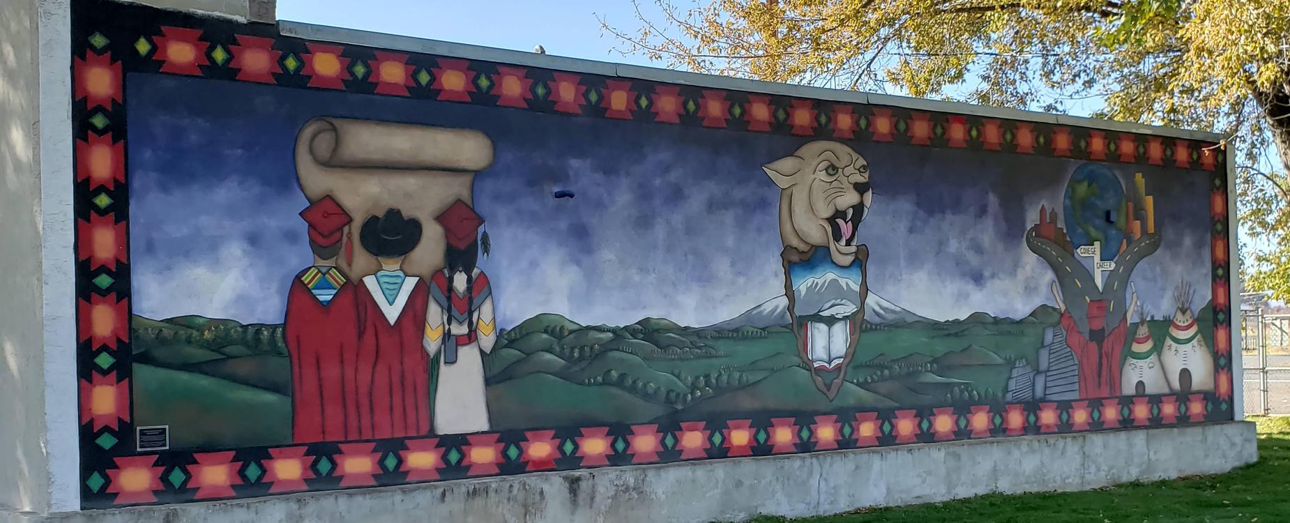 MAMS Graduation Mural