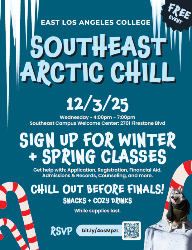 ELAC winter spring signup flyer