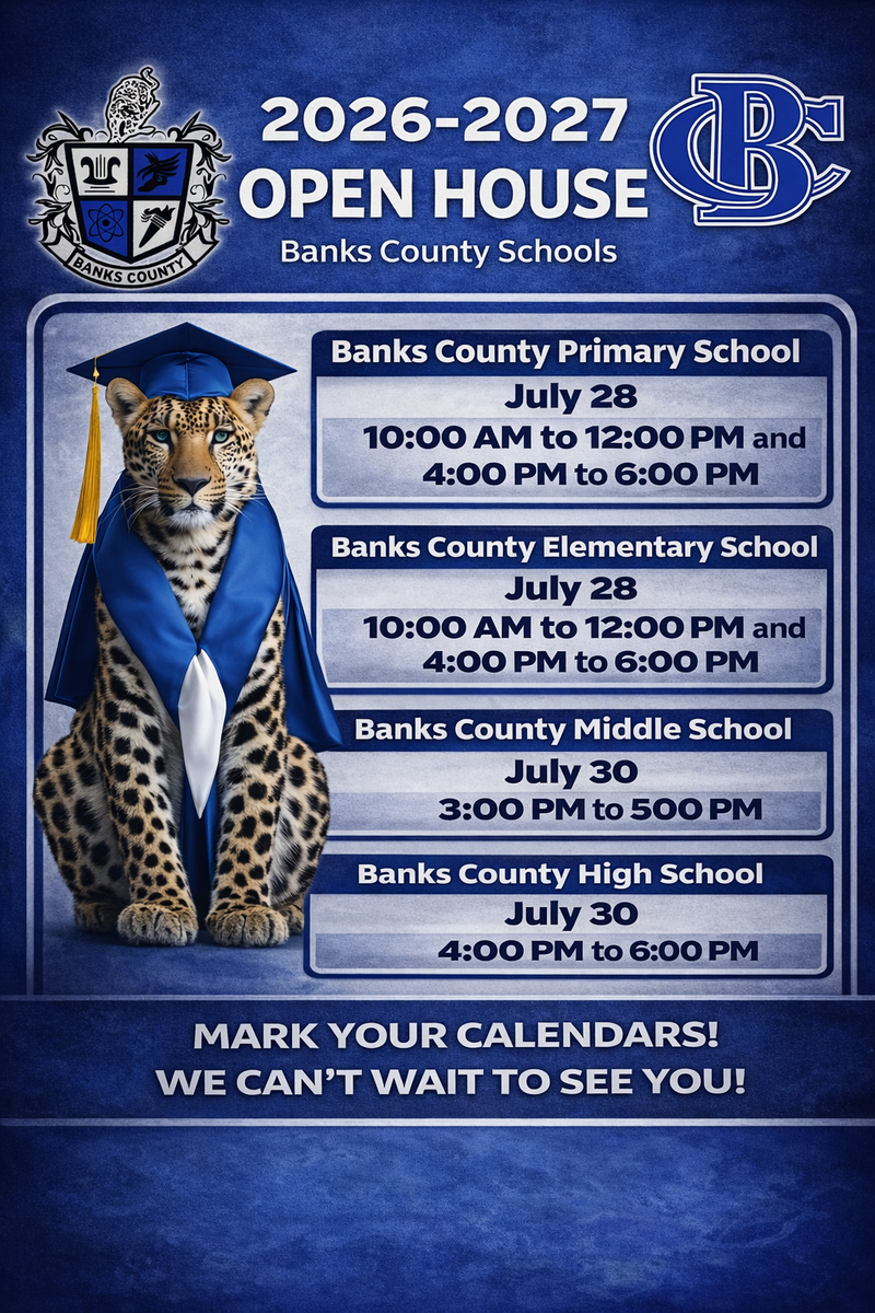 Open House Dates