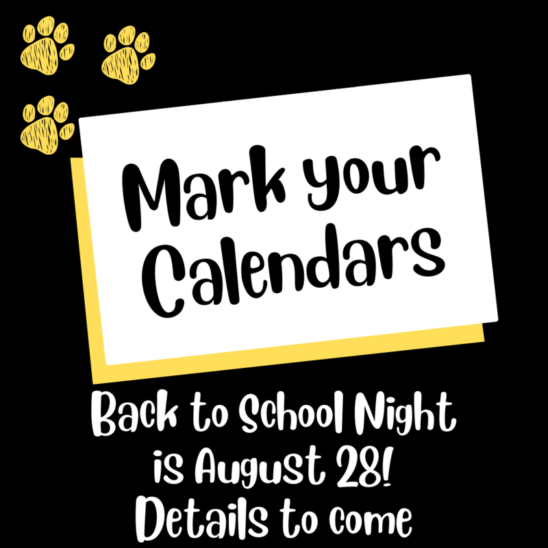 Back to School Night! August 28 Featured Photo