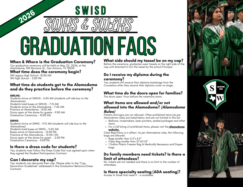 Graduation FAQs